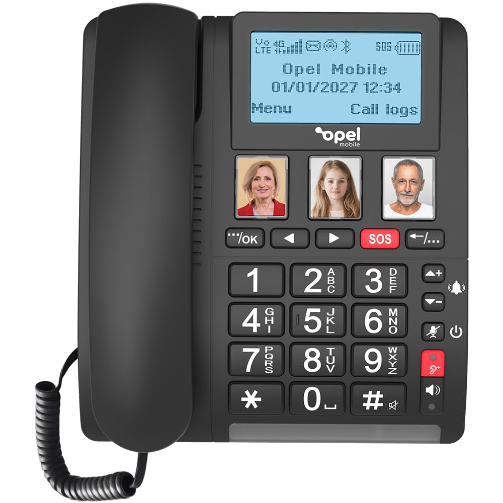Home Phone 2: telefono fisso 4G con Bluetooth e tasto di emergenza SOS