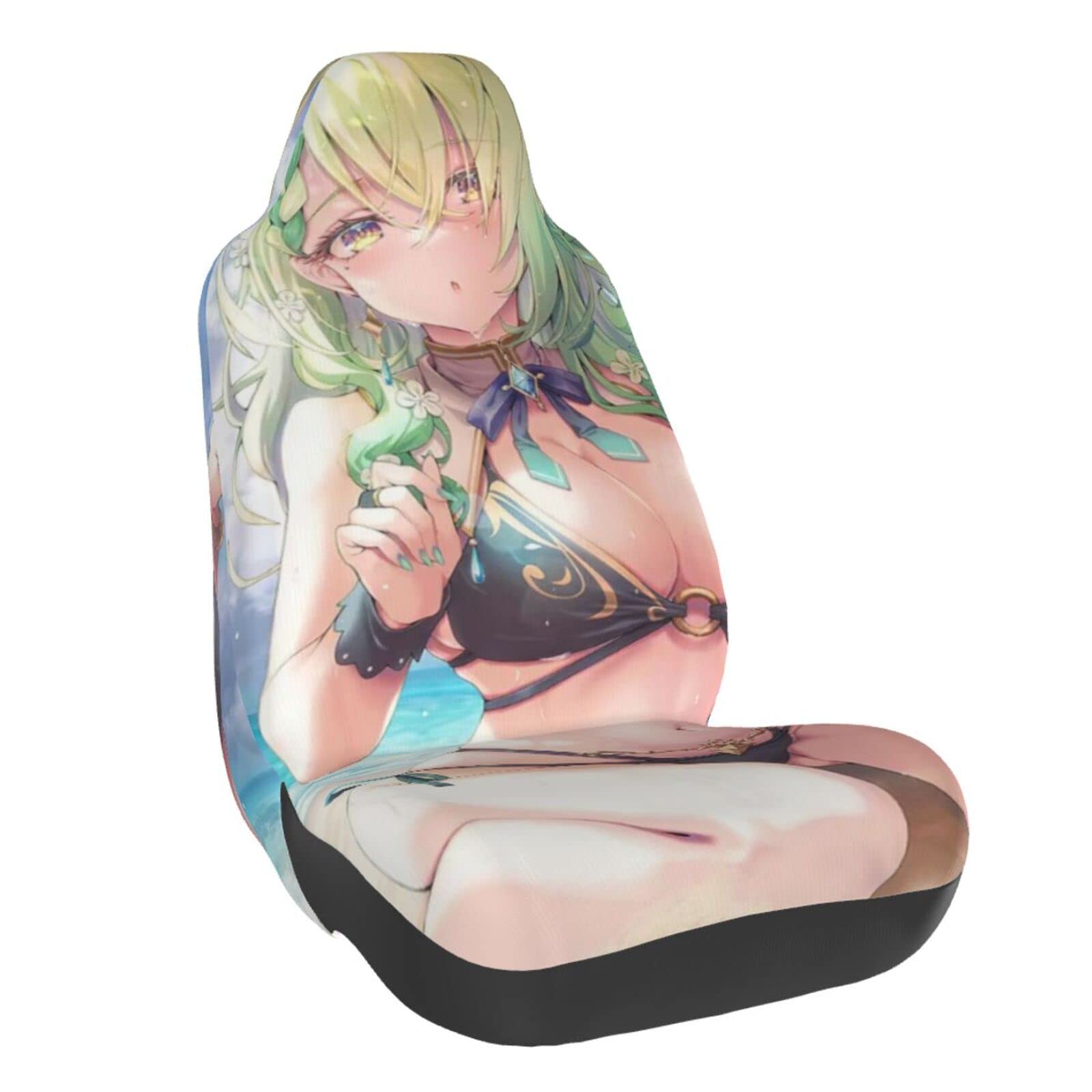 Amazon.com: Anime Girl Ecchi Hentai Otaku Waifu Car Seat Cover Anime Car  Seat Protector Funny Seat Covers for Cars 1PC : Automotive