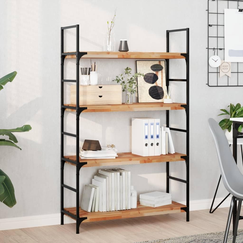 Étagère flottante en acacia massif traité à l'huile, l'excellence du bois noble 80 cm