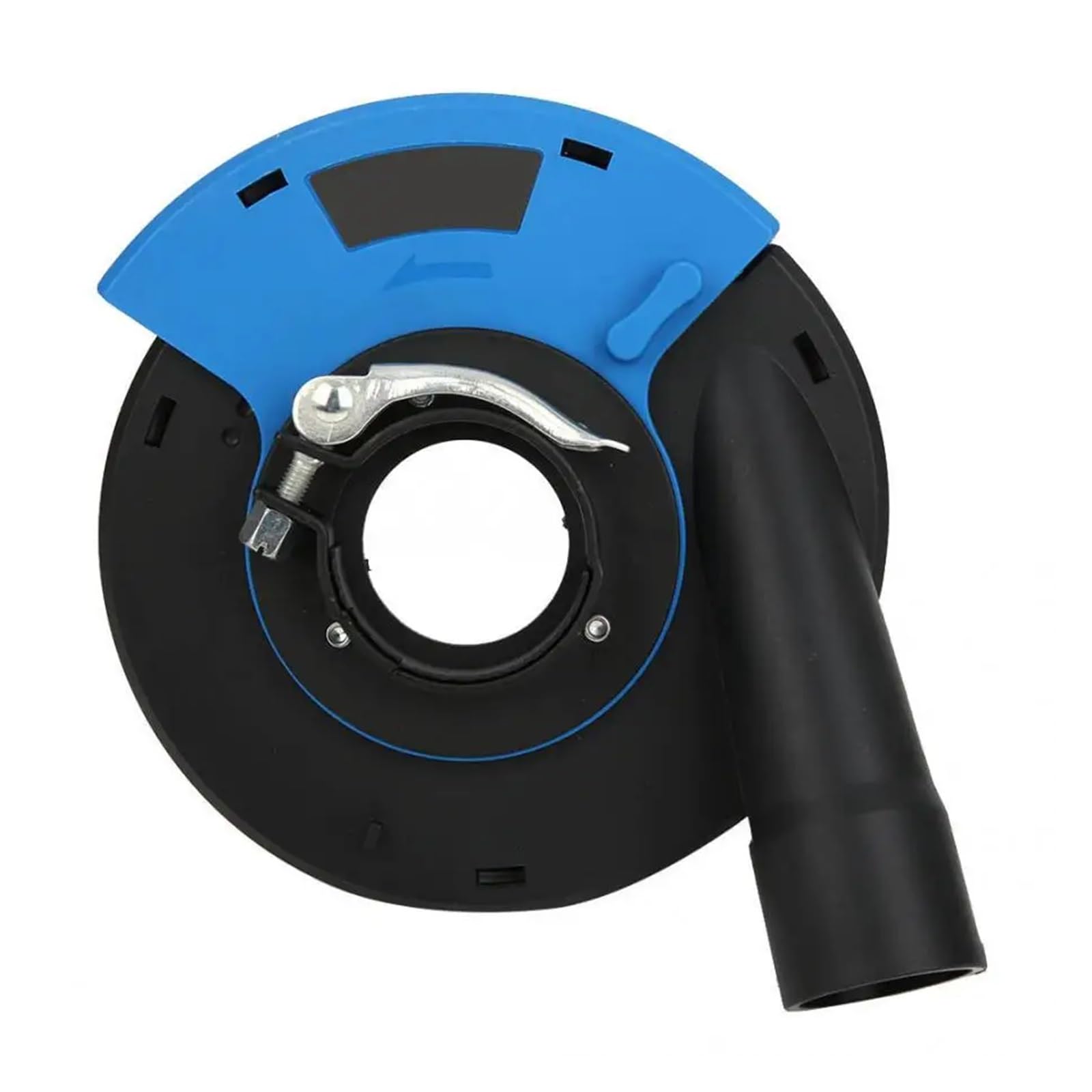 Cubierta protectora de 5 pulgadas for amoladoras angulares, plástico PC, azul y negro, con protector polvo metal Diferentes superficies