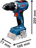 Bosch Professional 18V System Cordless Drill Driver GSR 18V-65 (Brushless Motor, Head Length 166, incl. L-BOXX) - 5