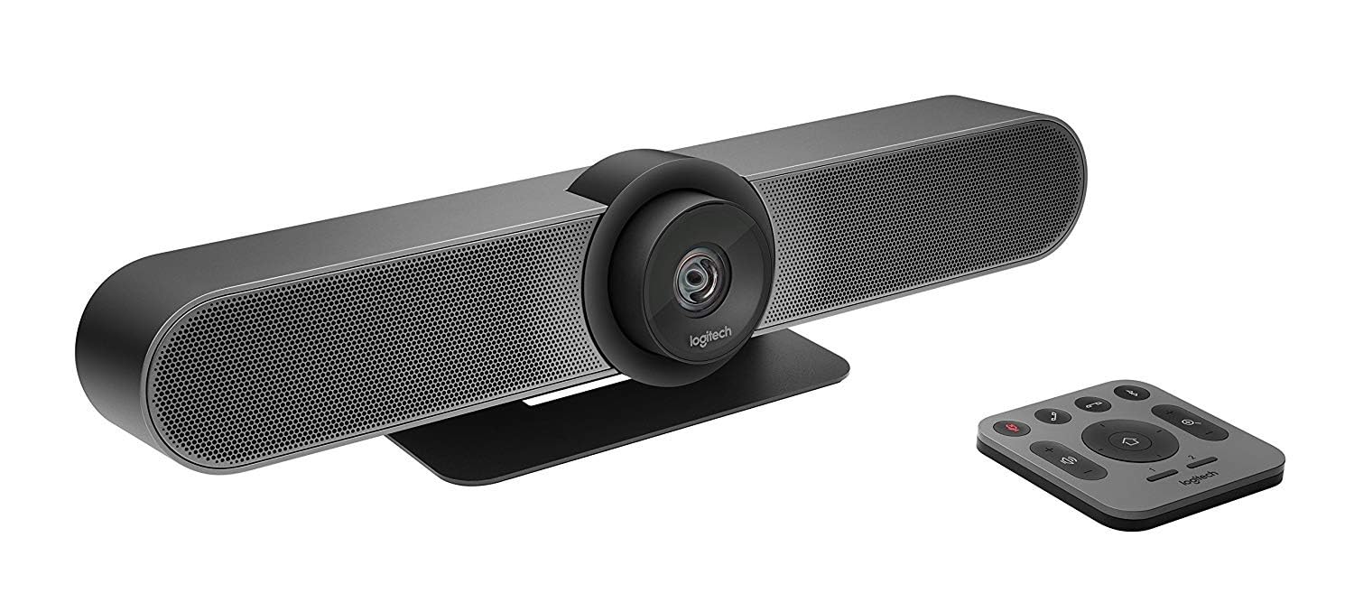 Logitech MeetUp - Fotocamera 4K Ultra HD per sale conferenze, colore: nero (nuovo)