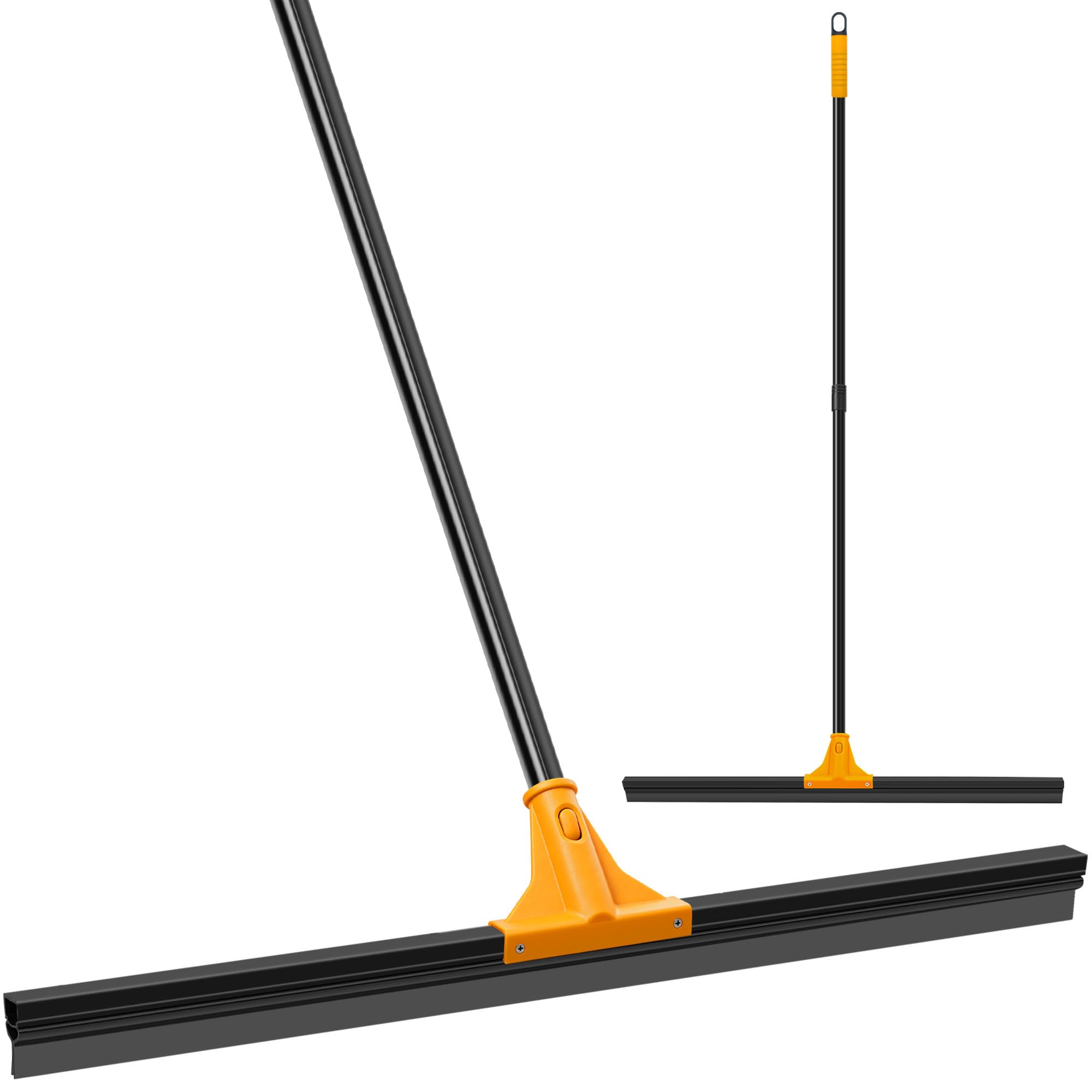 JEHONN Balai Raclette Sol Professionnelle de Large 76 cm (Orange)