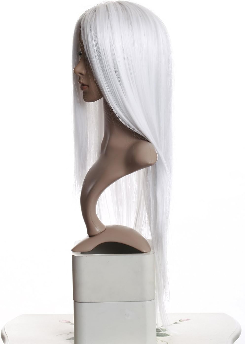 Prettyland C875 70cm Long Straight Middle Parted Heat-resistant Witch Cosplay Wig Snow White - Image 3