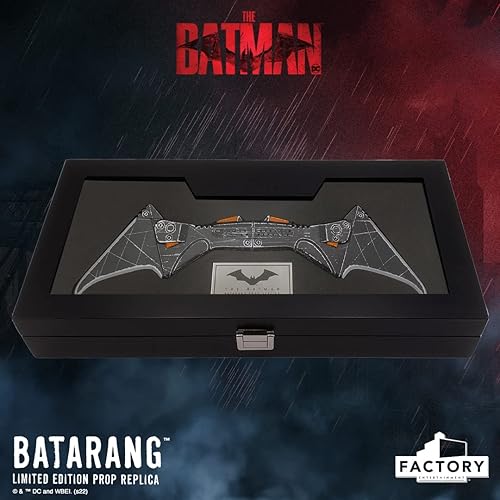 Miniatura 8 de Factory Entertainment La réplica de Batman Batarang Edición Limitada