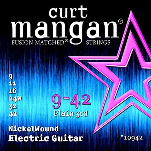 CURT MANGAN STRINGS9-42 Nickel Wound Electric Guitar