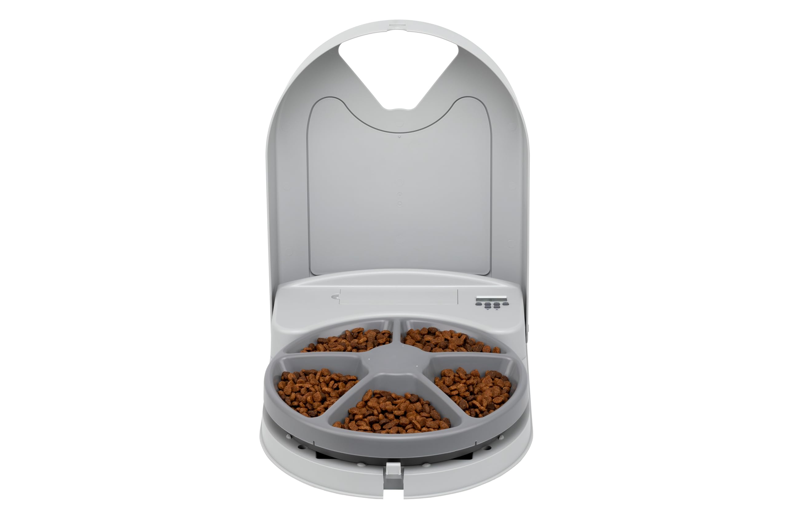 Comedero automático de 5 Comidas para Perros y Gatos PetSafe, dispensador de Alimentos, programar Comidas para Mascotas, Capacidad de 5 Tazas de alimento