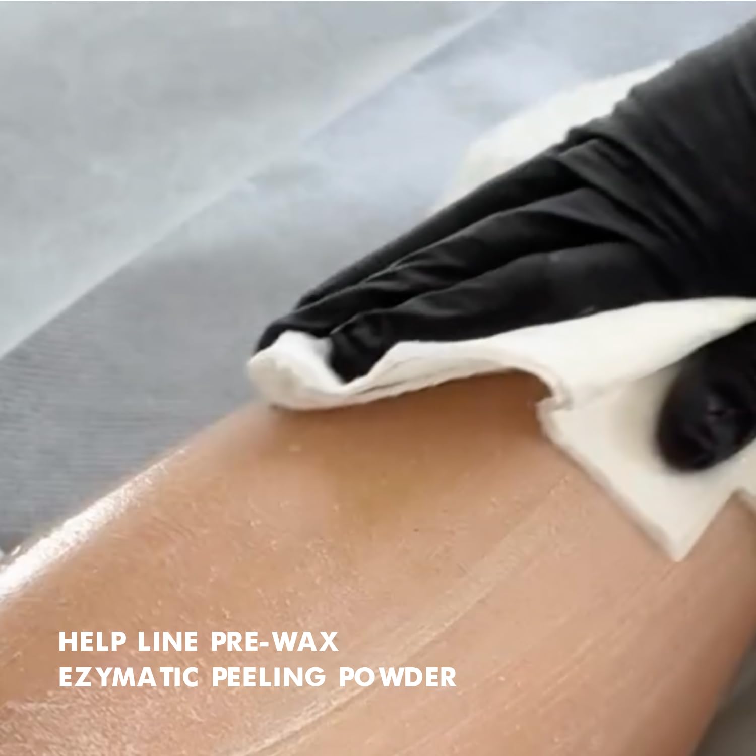 Italwax Help Line Peeling Enzimatico in Polvere 90g – Esfoliante Viso Delicato con Papaina e Bromelina – Prepara la Pelle alla Depilazione – Uso Professionale e Domestico