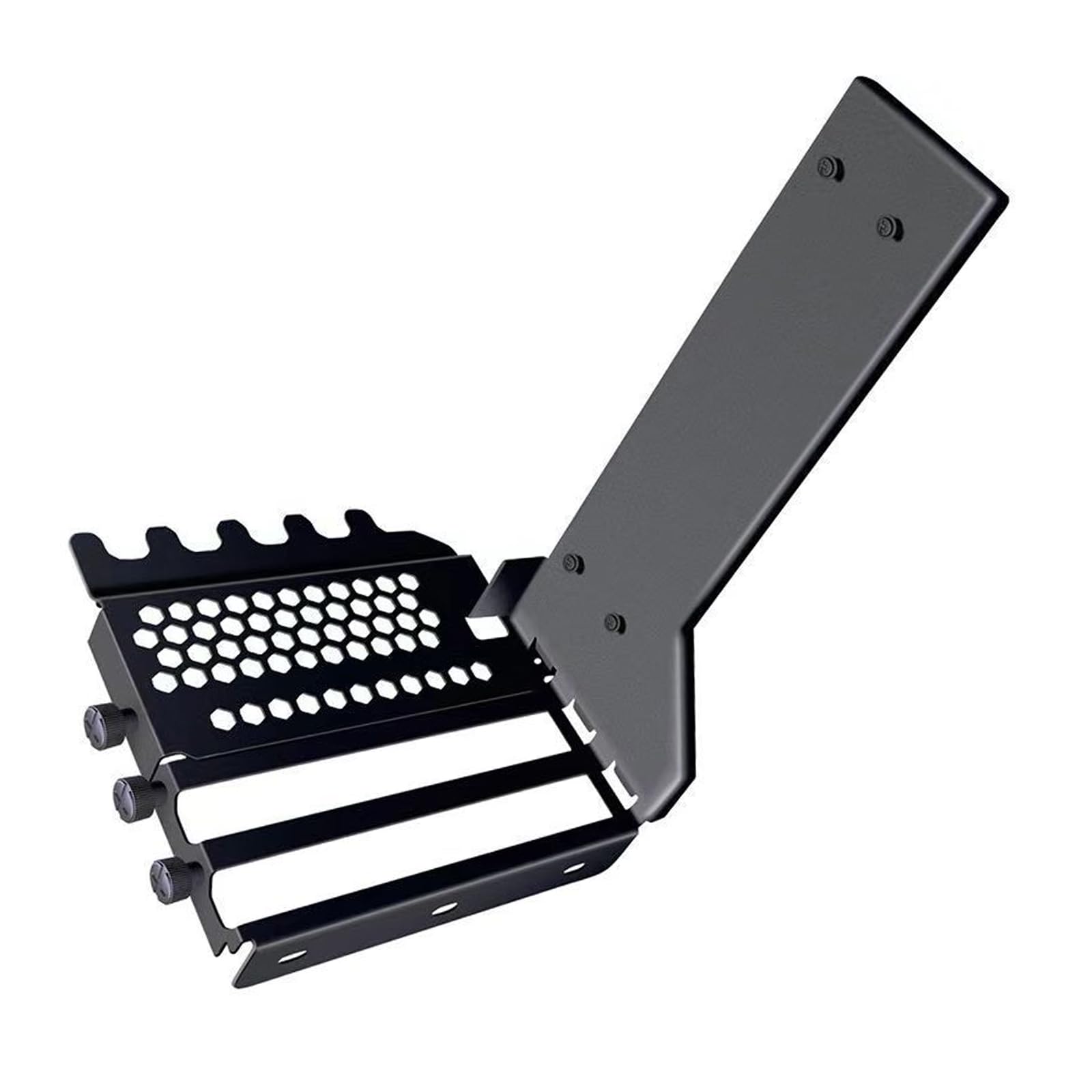 Supporto verticale GPU Custodia per scheda grafica Staffa di sterzo Staffa GPU Supporto per scheda video in alluminio Supporto verticale da gioco