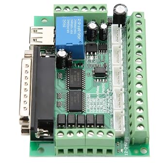 USB CNC Controller MACH3 5-Axis USB Interface CNC Motion Control Card Breakout Board