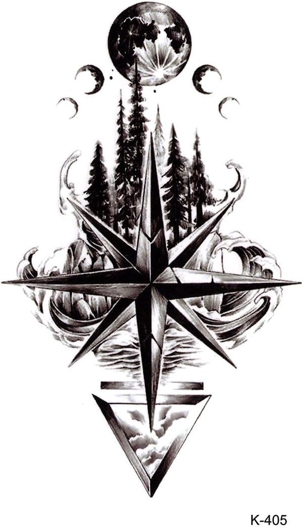 BearPear Signal Geçici Dövme Unisex Tattoo