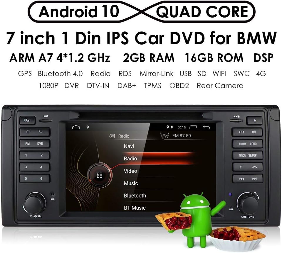 radio androide per bmw x5