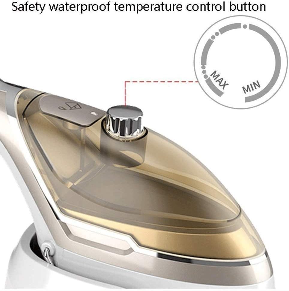 Handheld Mini Large Panel 5 Hole Powerful Concentrating Steam Hanging Ironing Machine, Suitable for Various Fabrics