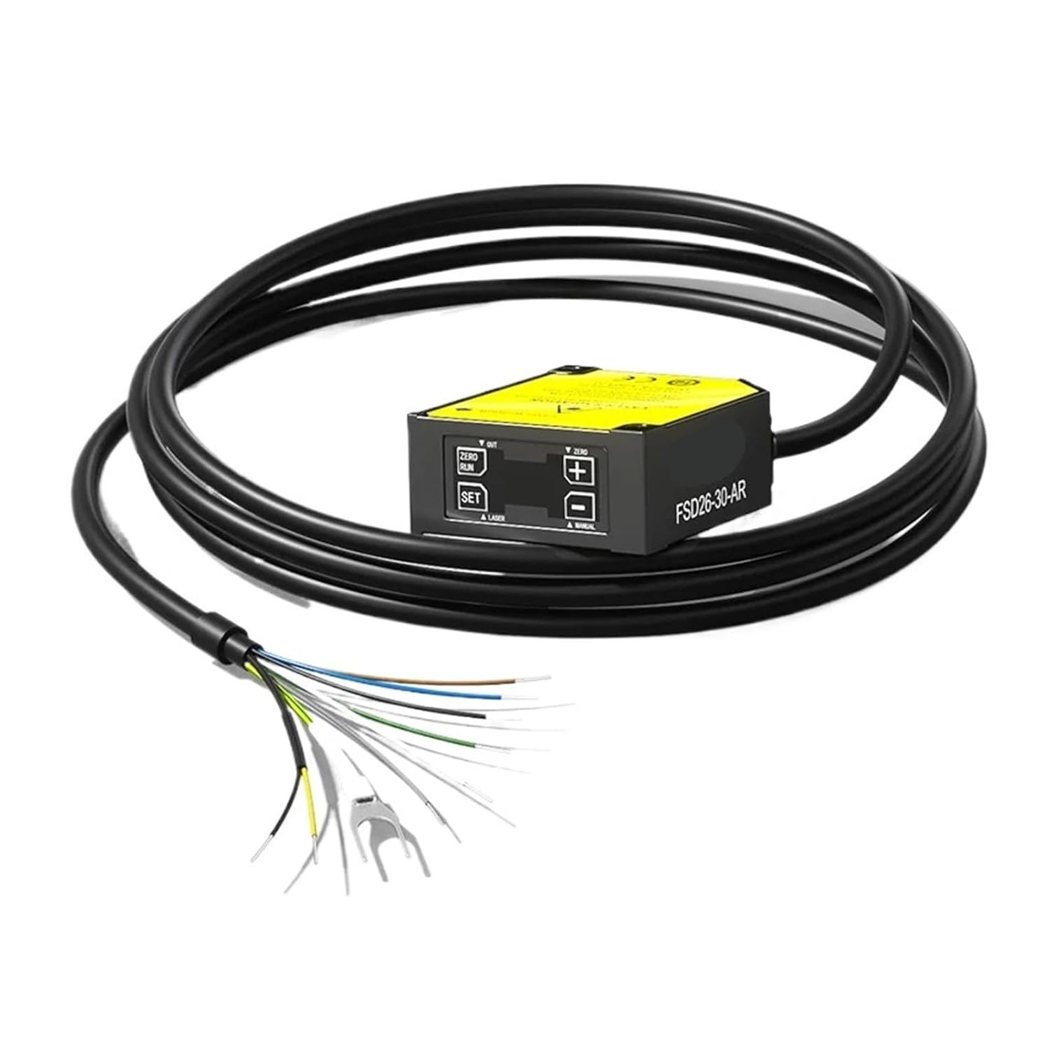 FSD26 Series 2μm High Accuracy Displacement Sensor RS485 ModBus Analogue Distance Thickness Height 3kHz Square