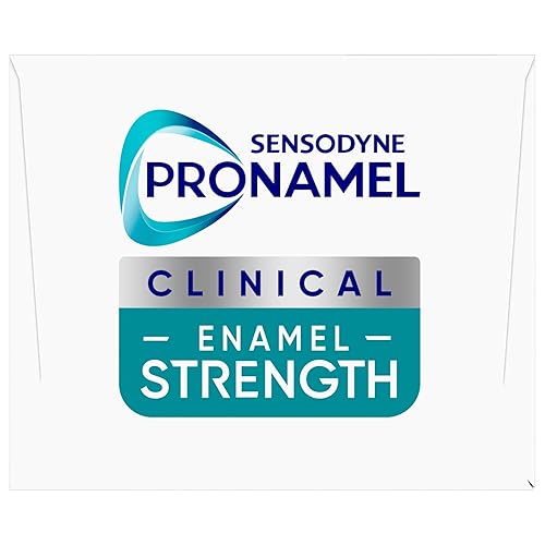Miniatura 15 de Sensodyne Pronamel Pasta dental clínica fortalecedora de esmalte, acción blanqueadora, 3.4 onzas (paquete de 3)