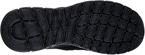Skechers Burns- Agoura Hommes Baskets, Black, 43 EU - 3