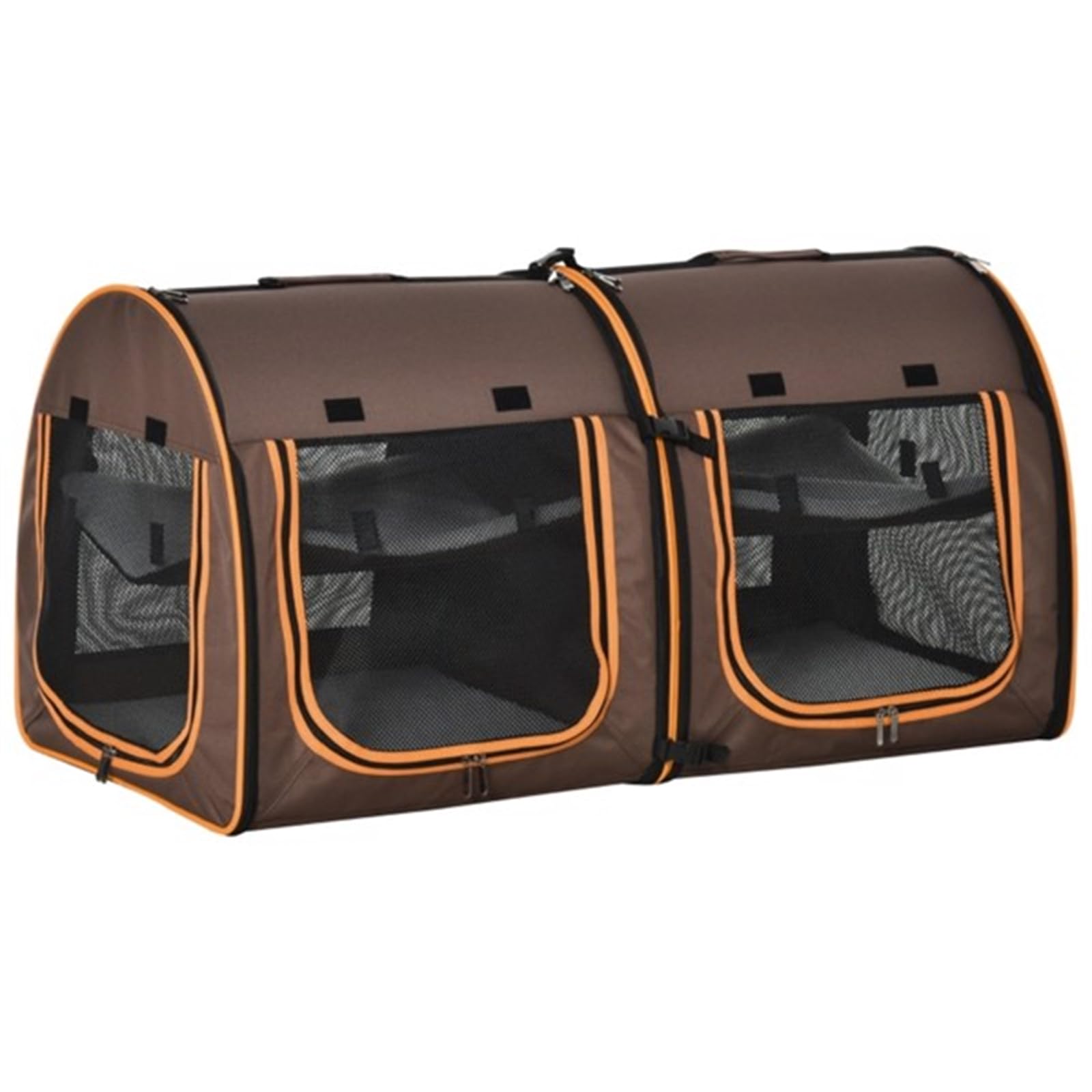 2-in-1 Portable Cat Bag Pet Bag Dog Bag Pet Supplies Foldable Design and Storage Bag 2 Mesh Windows