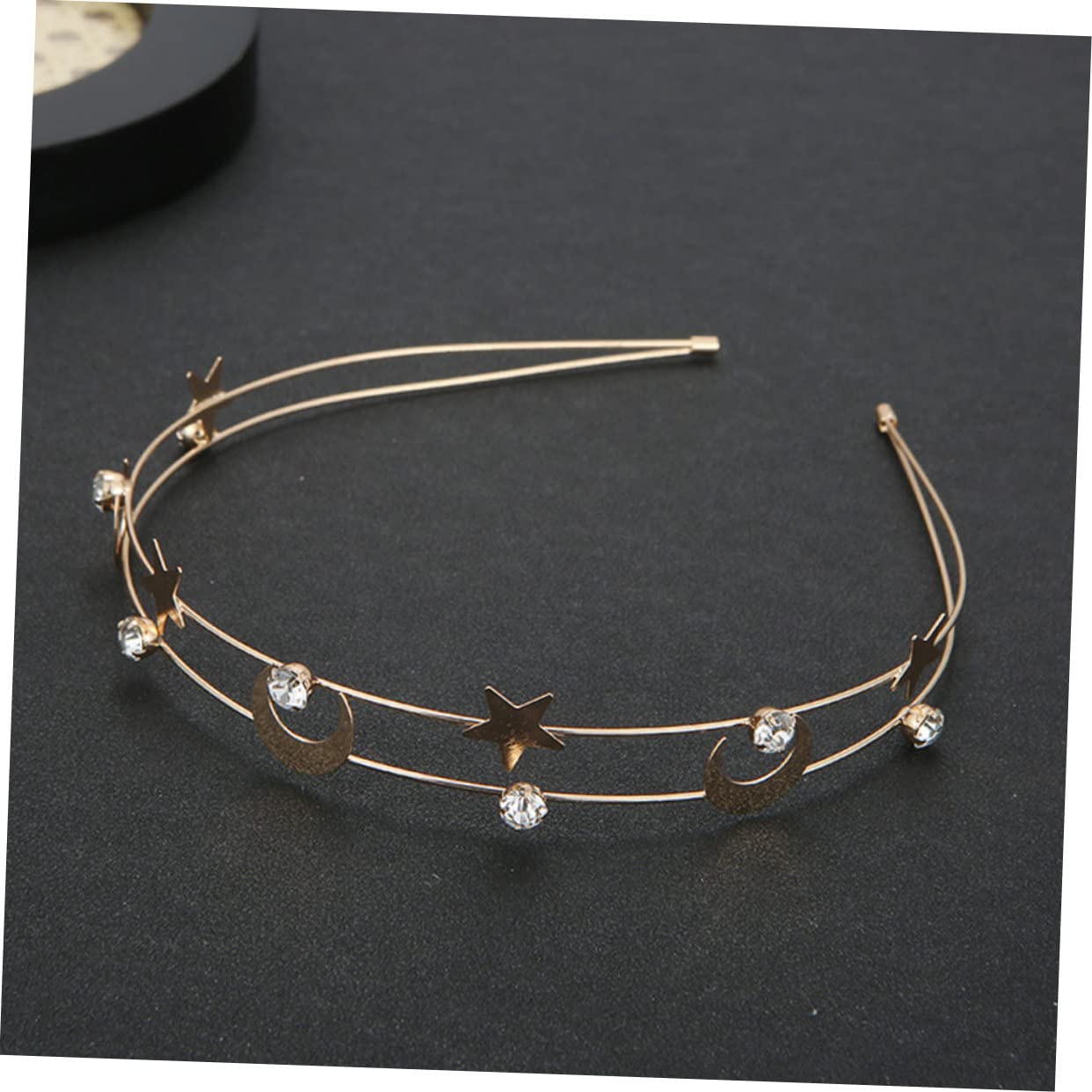 minkissy 15pezzi Fasce Per Multi- Con Stelle e e Cristallo Accessori Eleganti Per Donne e Ragazze Per Cerimonie e Feste