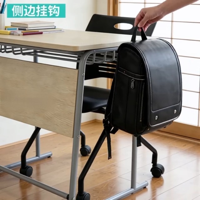 Amazon.co.jp: 学習机 研修デスク 幅 650× 奥行 450mm 学校の勉強机 棚