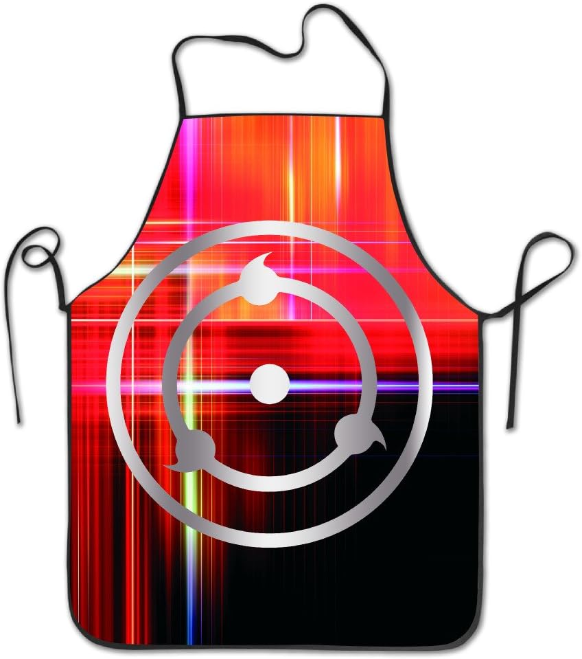 Naruto Sharingan Platinum Style Stitched Edges Cooking Apron
