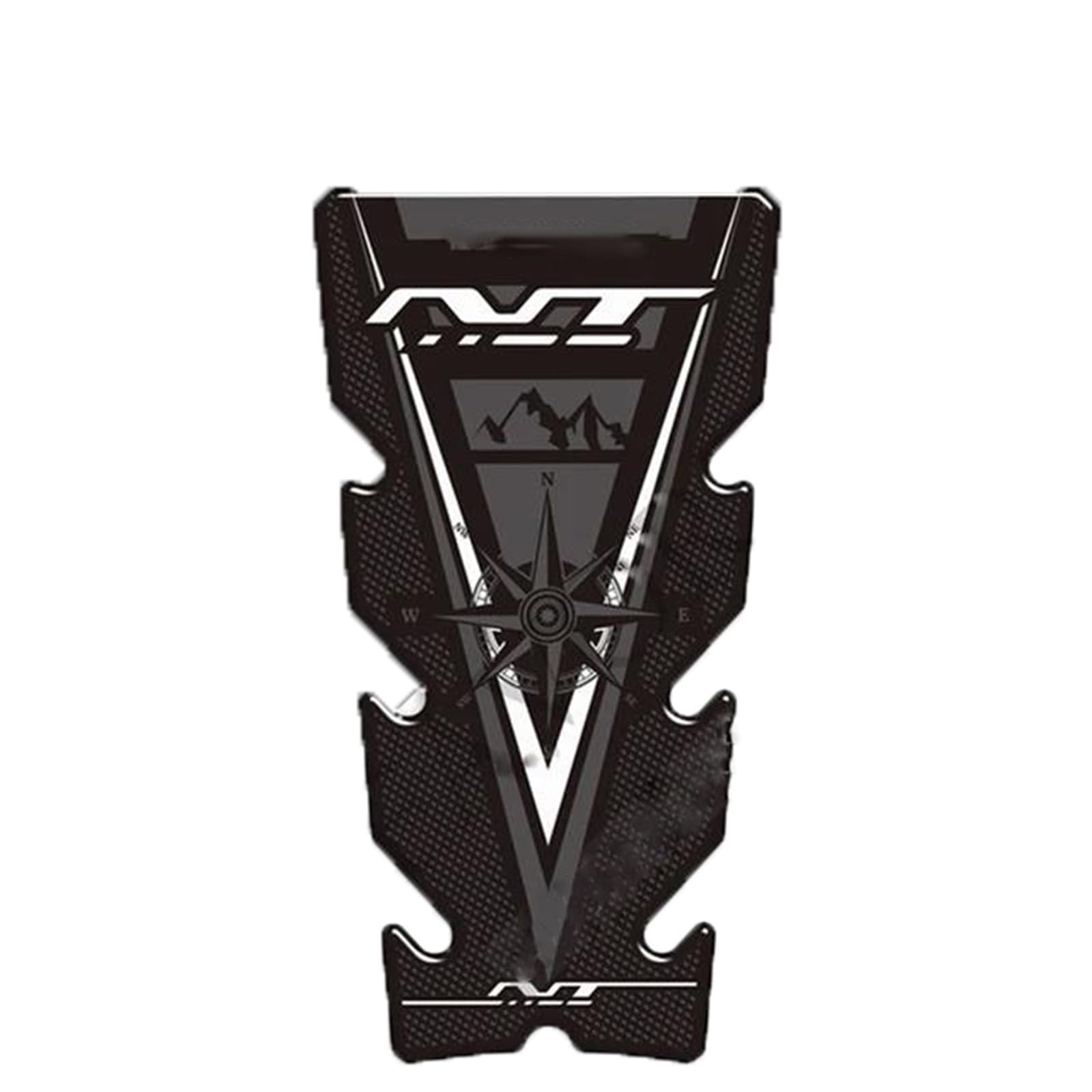 Protège réservoir Honda NT 1100 650 700V Autocollants latéraux blanc moto