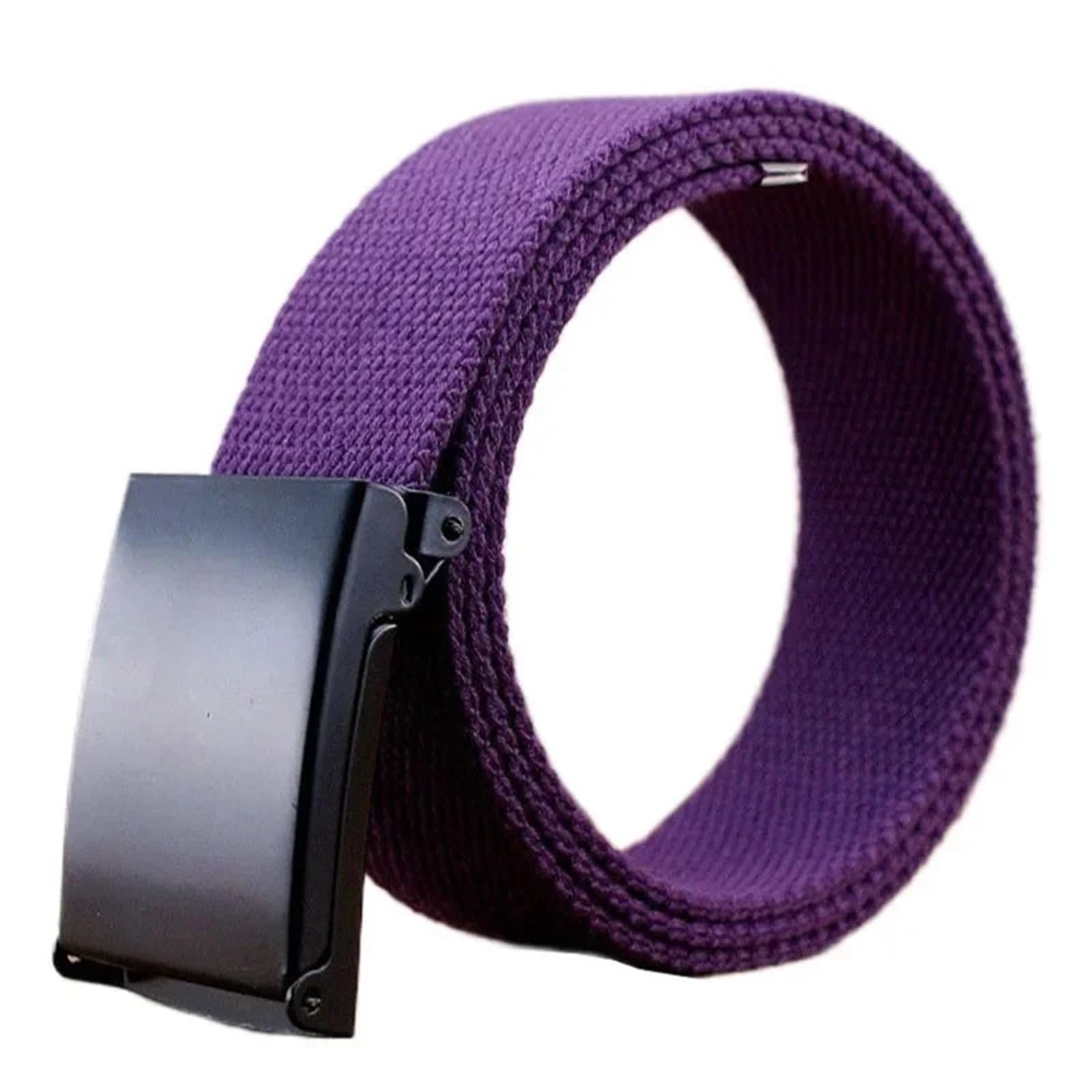 Cinturón de lona universal de 100-175 cm, unisex, tamaño grande, colores