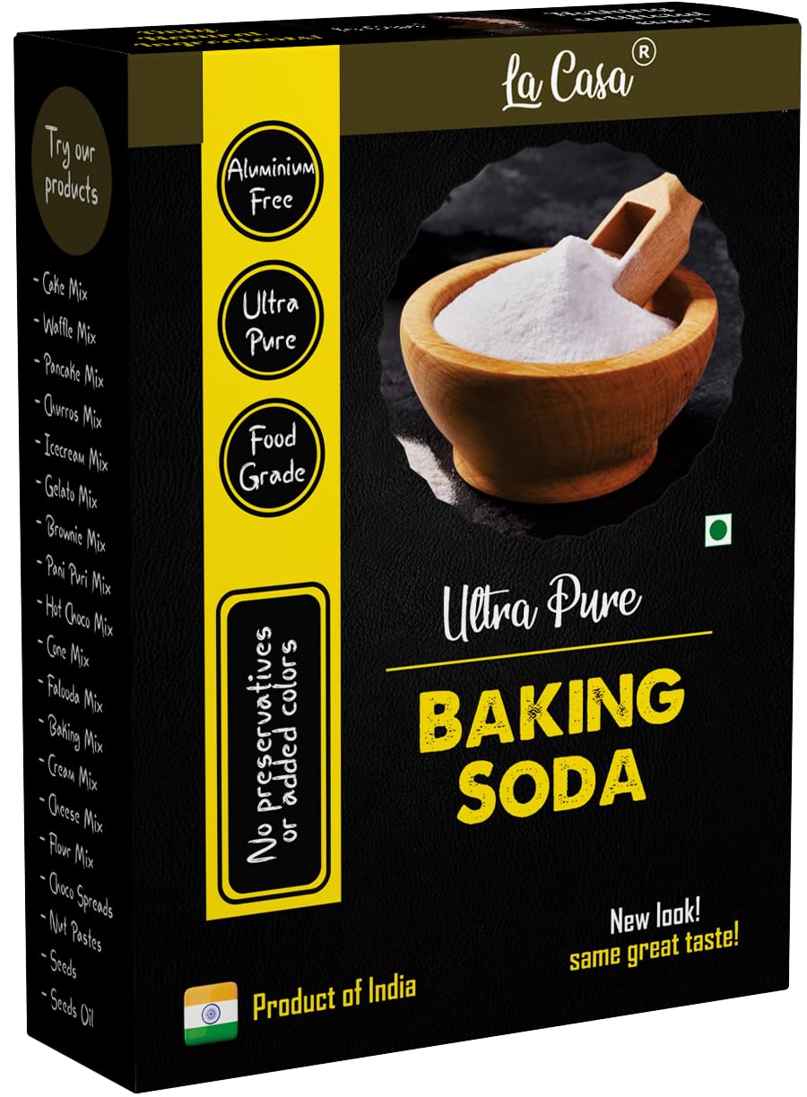 La Casa Baking Soda | Ultra Pure | Food Grade | Aluminium Free | 350 GMS | (B088X36LBR) Amazon Price History, Amazon Price Tracker
