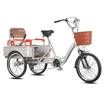 Amazon.co.jp: 三輪自転車、大人用三輪車 3輪バイク 7速 3輪