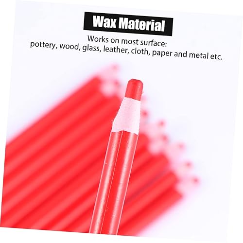 Miniatura 4 de MAGICLULU 1 caja de lápiz de cera con cordón, rotulador de cordón, lápices de dibujo, lápices de cejas, lápices de cera de grasa, lápiz de grasa de