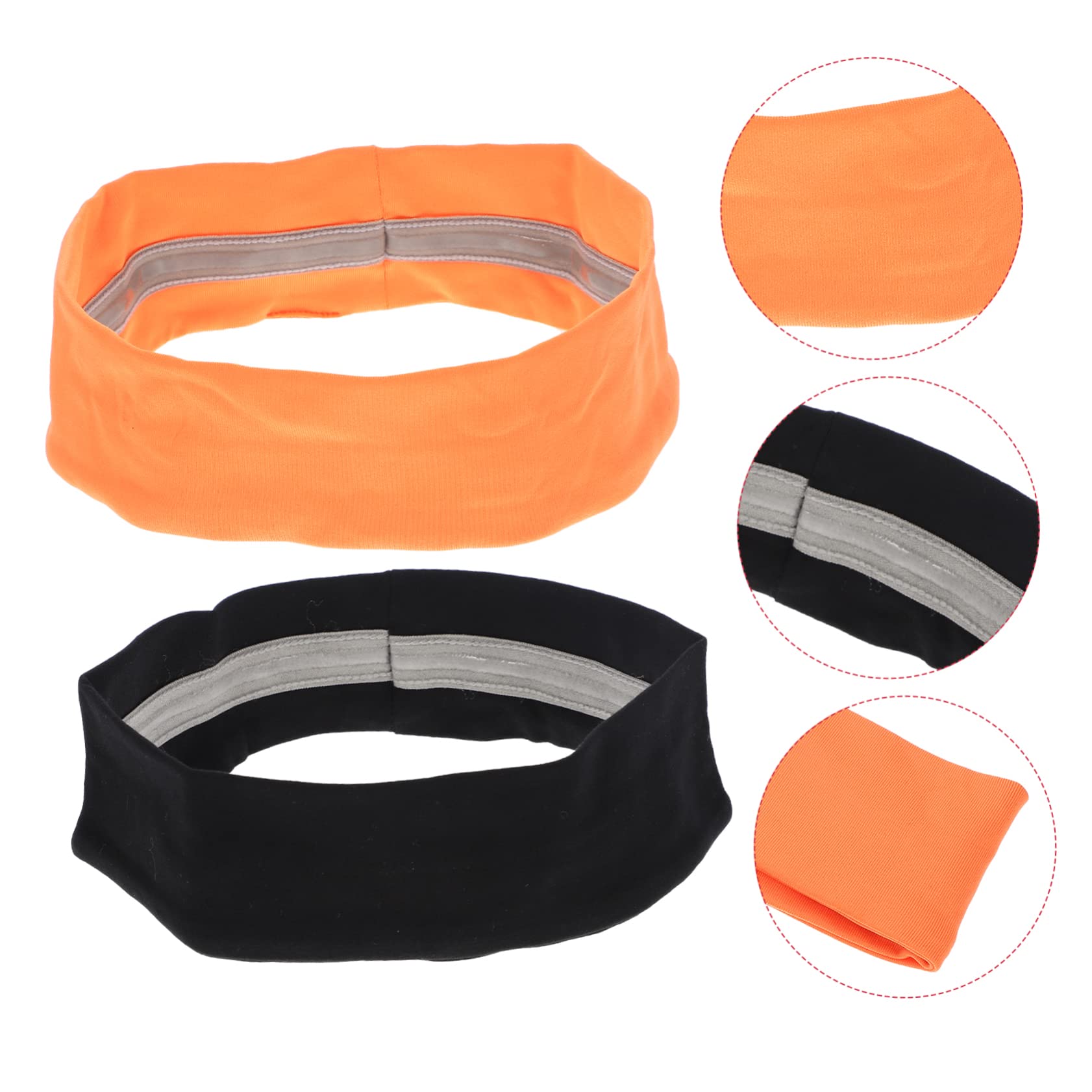 INOOMP 6 Pezzi Fascia Sportiva Allenamento Fascia Per La Testa Fasce Per Esercizi Palestra Fasce Per Atletica Fasce Per Boho Fascia Per Uomo Fasce Assorbenti Per Il Sudore Fascia
