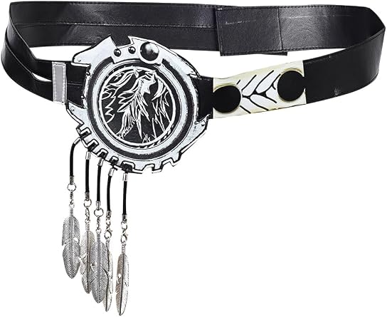 FF7 Sephiroth Cosplay Belt Sephiroth Costume Prop Adult Halloween Cosplay Final Boss Sephiroth Outfits Accessory