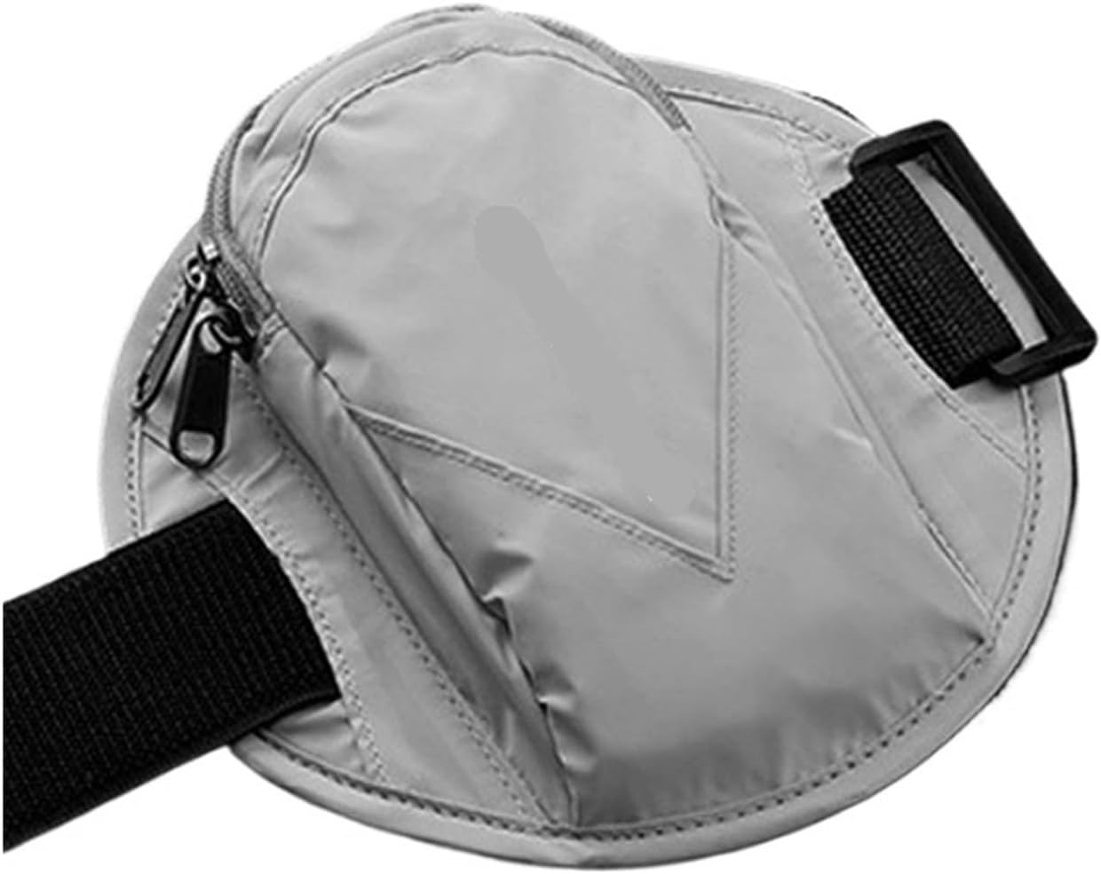 Running Arm Bag Outdoor Waterproof Reflective Armband Bag Phone Holder for Below 6.7inch Phone Sport Gym Arm Wrist Case(Gray)