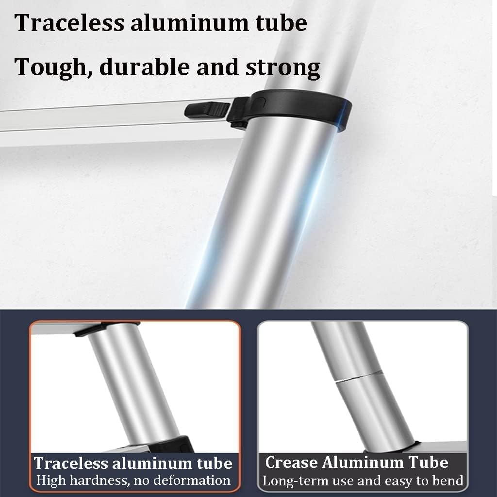 Step Ladder Portable Telescoping Ladders Folding Ladder Aluminum Step Ladder Household Industry Household Daily Step Ladders Folding Ladder Telescopic Ladder(Size:4 Step)