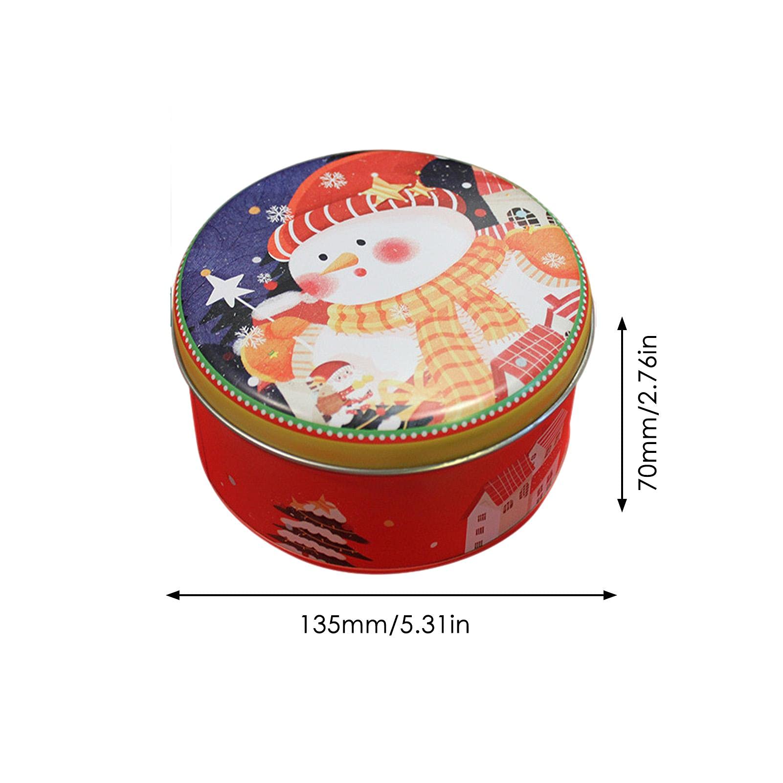 Boîtes Cadeaux De Noël, Lot De 8 Boîtes En Papier