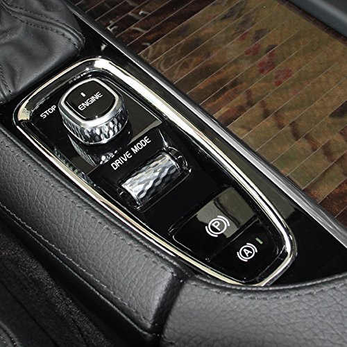 Mascherina Cromata Per Freno A Mano Elettronico Volvo XC60/XC90 - VVC618 In ABS, 1 Pezzo - 3