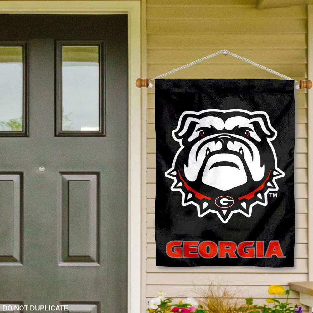 Georgia Bulldogs New Dawg Banner with Hanging Pole