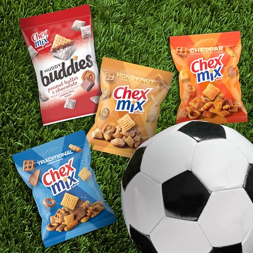 image for Sweet and Salty Snack Variety Pack, Muddy Buddies Peanut Butter and Ch