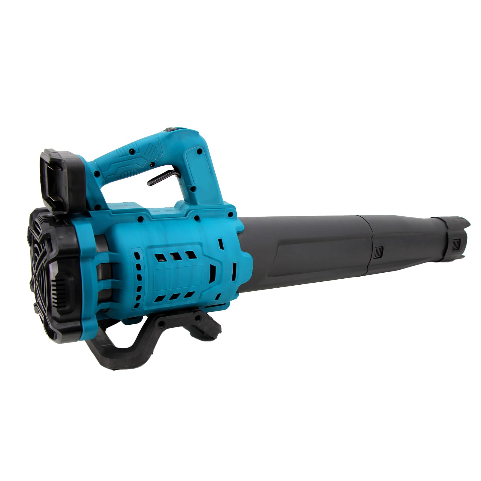 Barredora de Hojas cepilladas Recargable, recolector de Polvo, soplador de Aire eléctrico inalámbrico de Alta Potencia para Accesorio de Limpieza de jardín, Azul y Negro