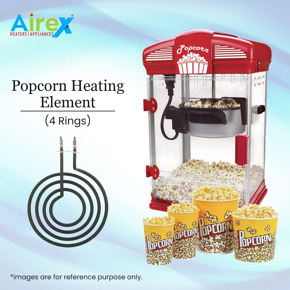 Airex 4-Ring Stainless Steel Popcorn Heating Element -4