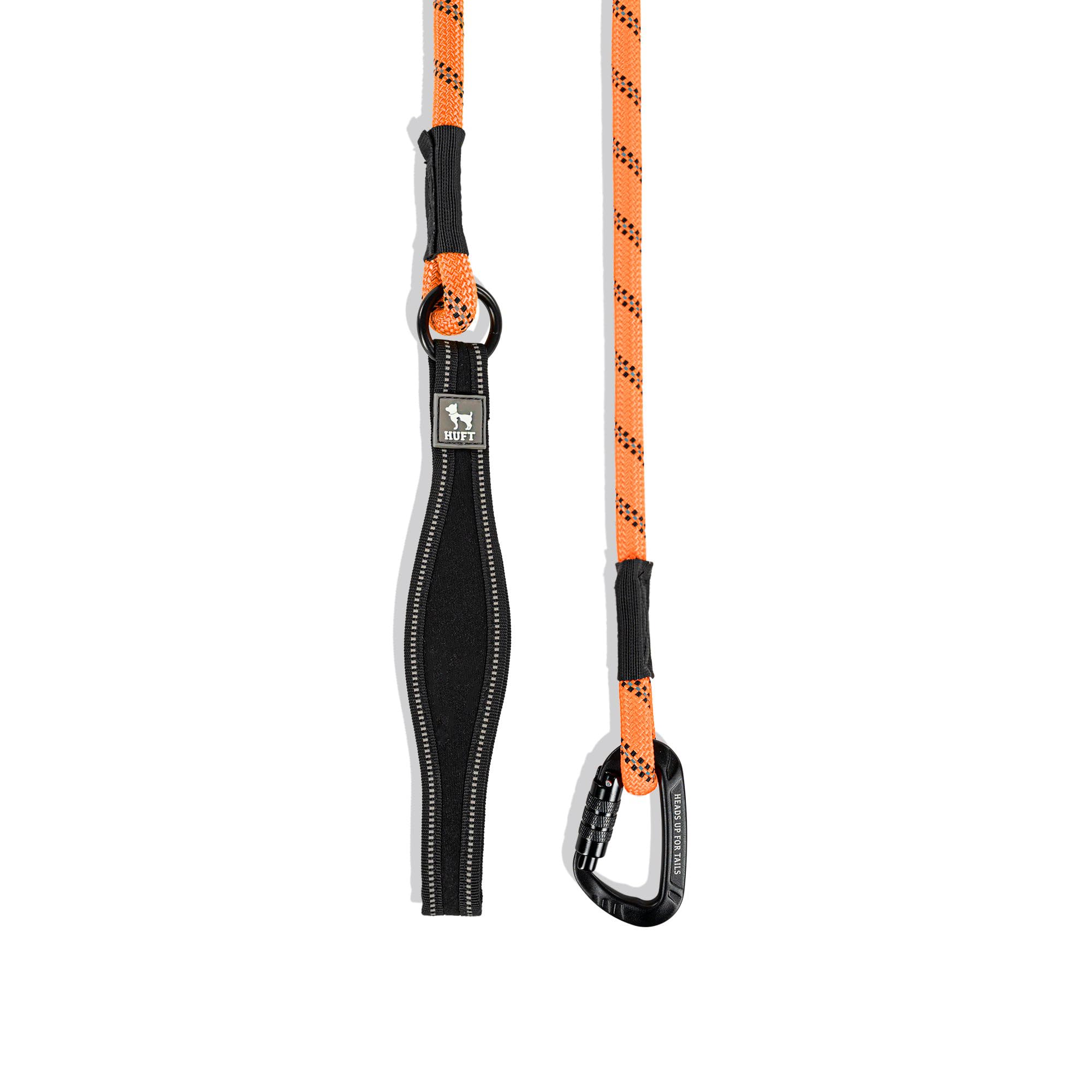 HUFT Rope Leash with Carabiner for Dogs - Orange - 4 ft (B0D3Q8N3R5) Amazon Price History, Amazon Price Tracker