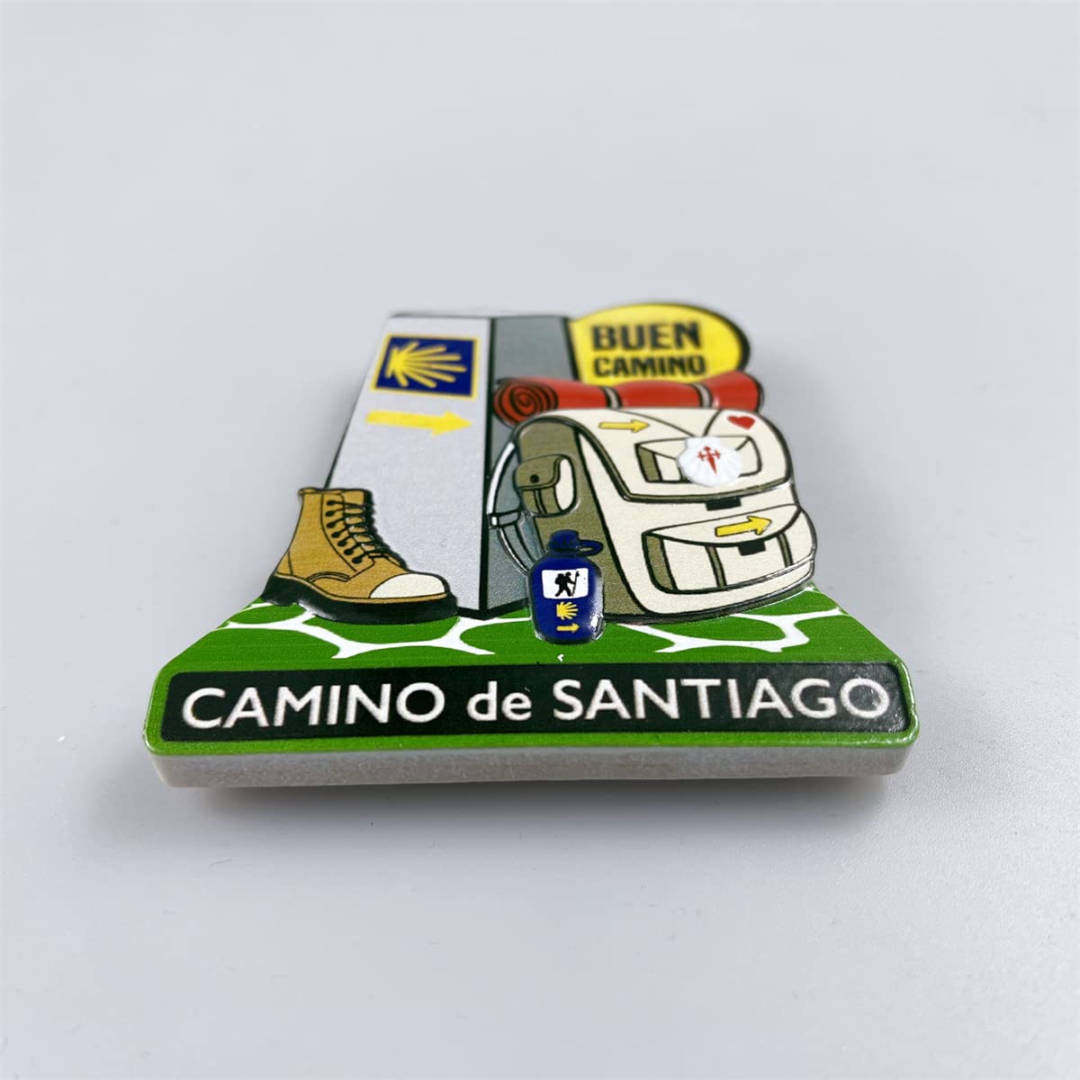 Calamita Frigorifero 3D Saragozza Spagna - Souvenir In Resina Dipinta A