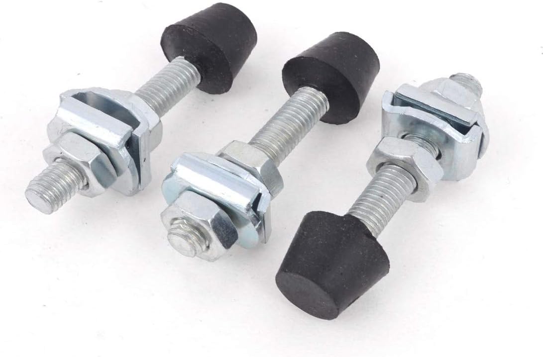 New Lon0167 3 PCS Featured Quickly Holding Red reliable efficacy Plastic Covered Straight Handle Long Bar Vertical Toggle Clamp 227Kg 12132(id:aa3 c1 90 399)