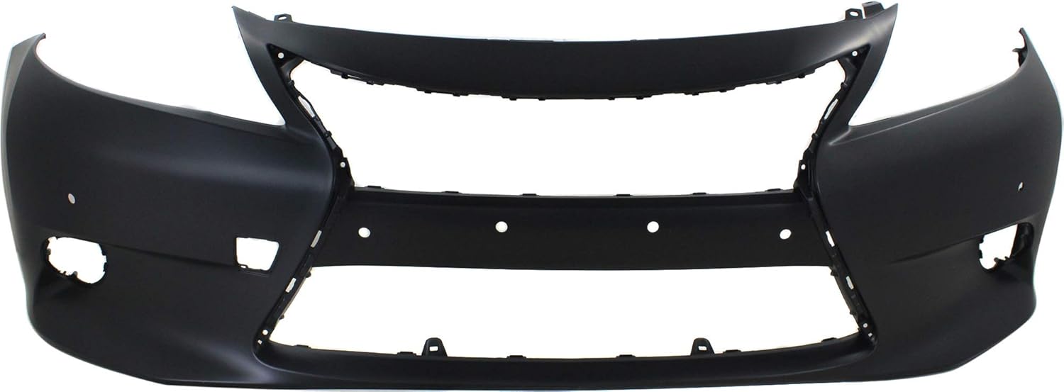 Garage-Pro Aftermarket Front Bumper Cover Compatible with 2013-2015 Lexus ES350 / ES300h Primed, with Parking Aid Sensor Holes