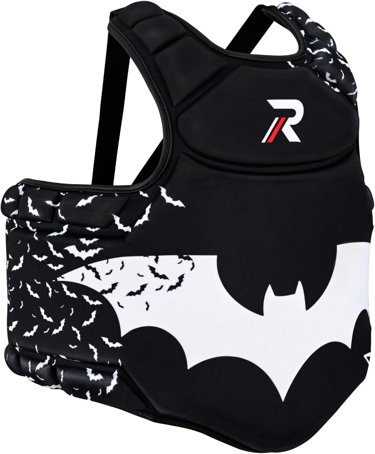 roar-int kid mma chest guard, body protector for kids, training gear (5–11 years) defender-bat