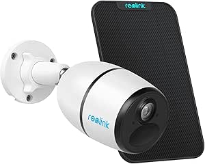 REOLINK 4G LTE Cellular Security Camera Outdoor, Wireless Solar Powered Rechargeable Battery, 2K Night Vision, Motion Detection, Time Lapse, No WiFi Needed (Renewed) asin的图片
