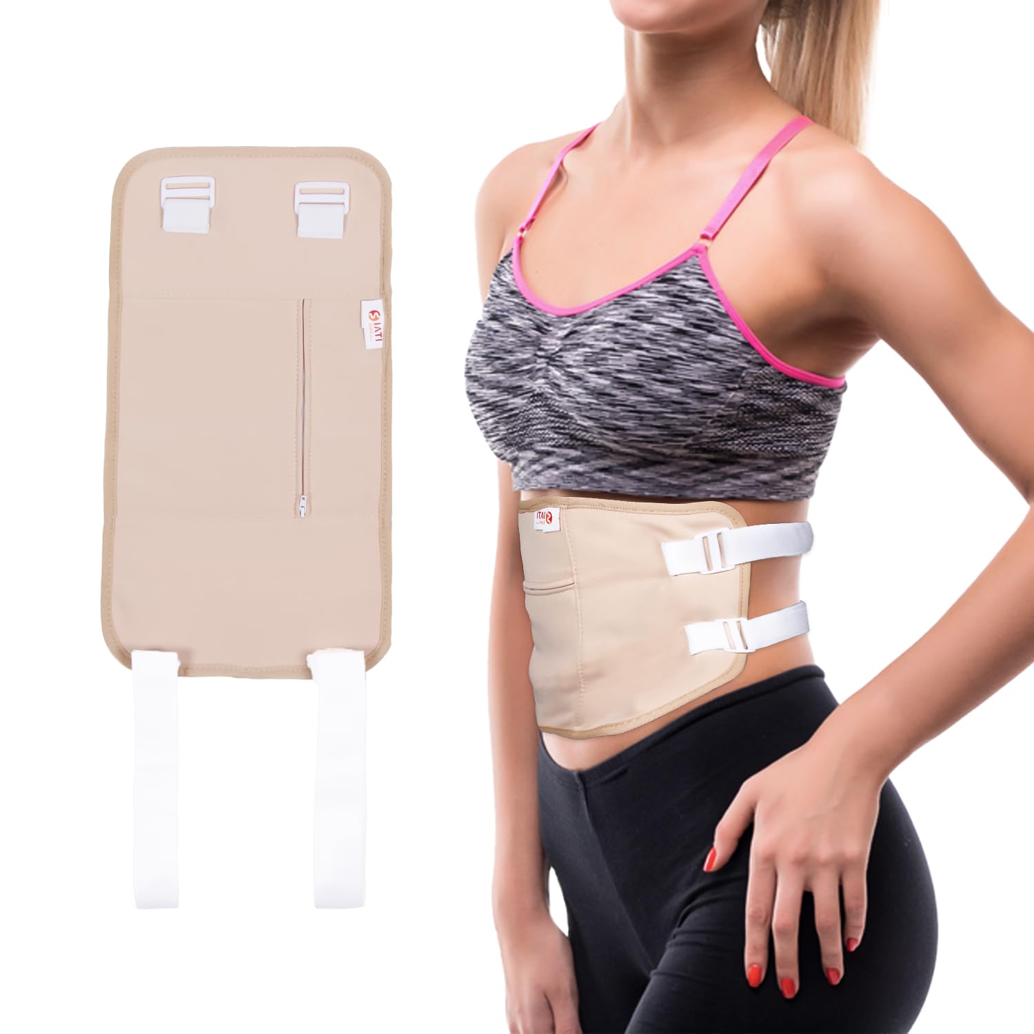 SIATI Castor Oil Pack Wrap, Reusable Castor Oil Pack Wrap For Tummy, Detox Liver & Stomach, Universal Fit, Highly Absorbent Cotton Flannel Castor Oil Pack Compress With Elastic Strap & Velcro design (Oil Not Included) (B0DDTSV7CX) Amazon Price History, Amazon Price Tracker