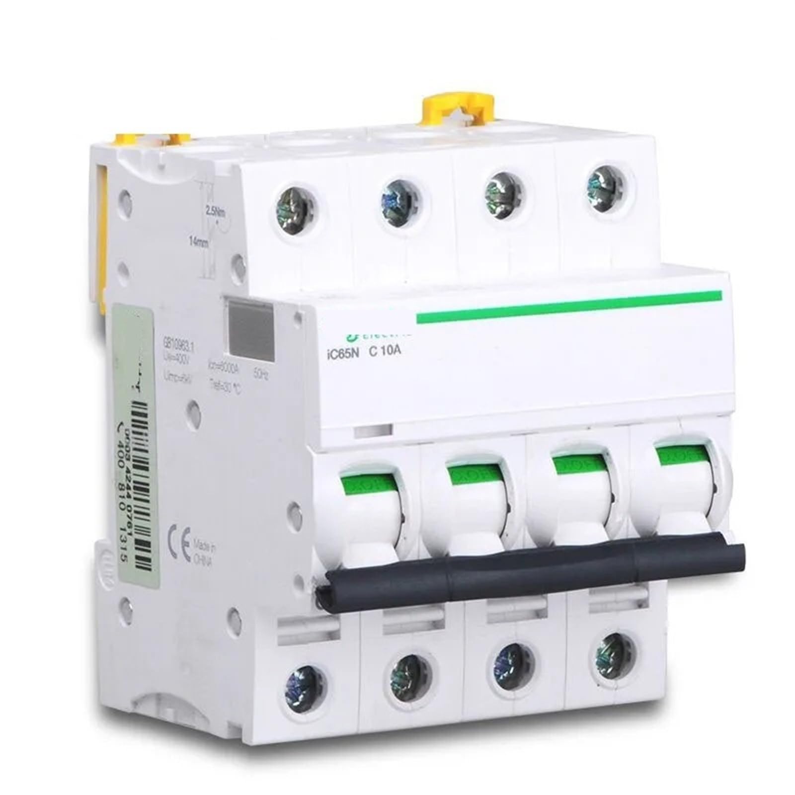 Disjoncteur MCB iC65N 4p 32A mini disjoncteur électrique type C tableau - 7