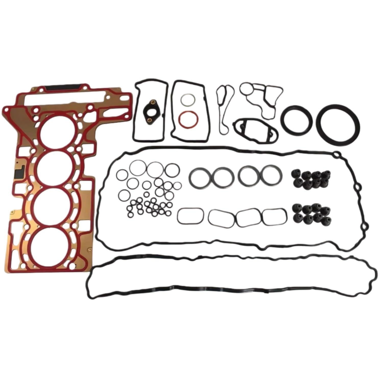 Junta estanqueidad tapa válvulas Juego De Juntas Culata Motor Para 1 2 3 4 5 Para X1 Para X3 Para X4 Para X5 Para X6 Para Z4 .6L .0L L4 16V GAS 2010-2021