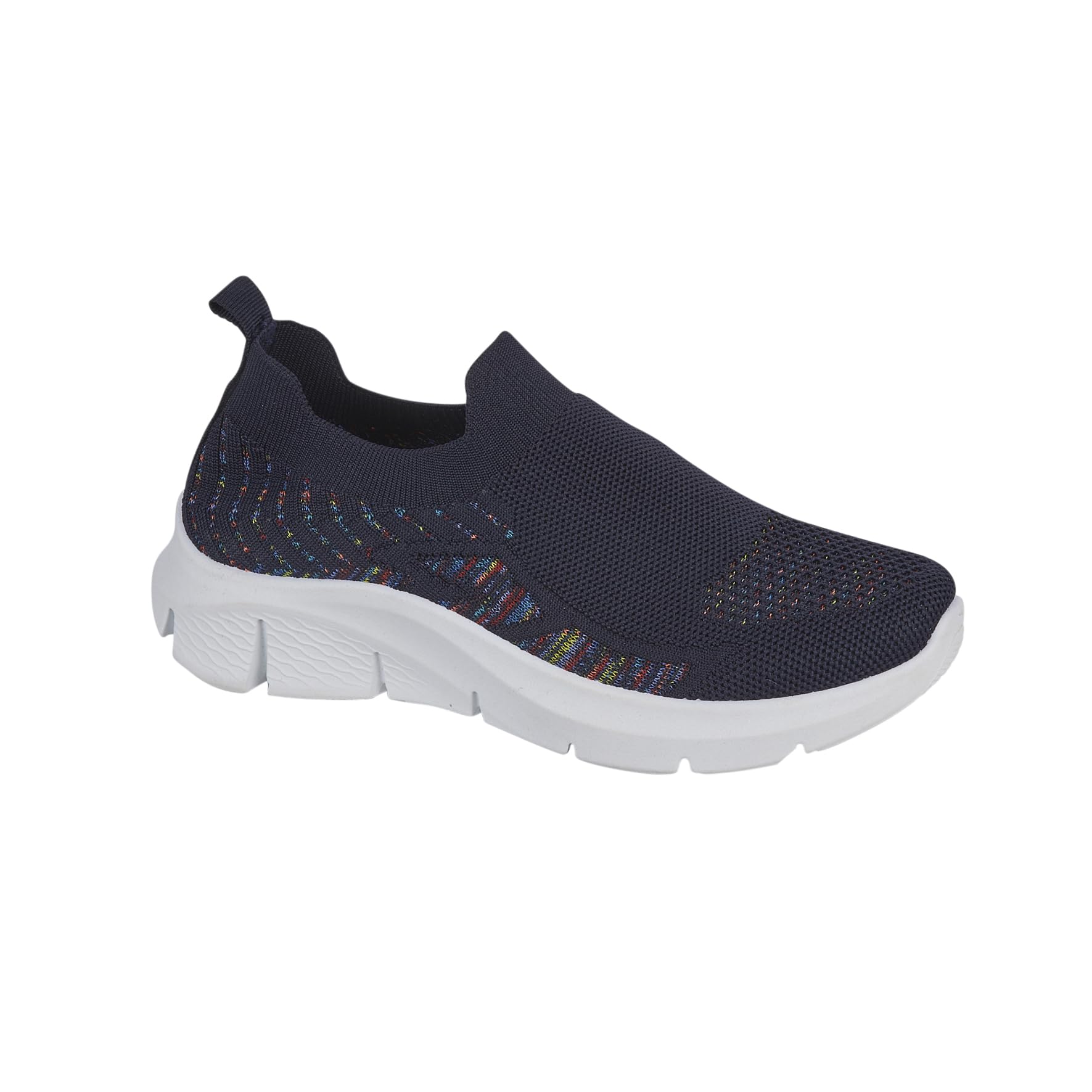 Baskets en maille tricotée femme chaussures de marche souples - 4
