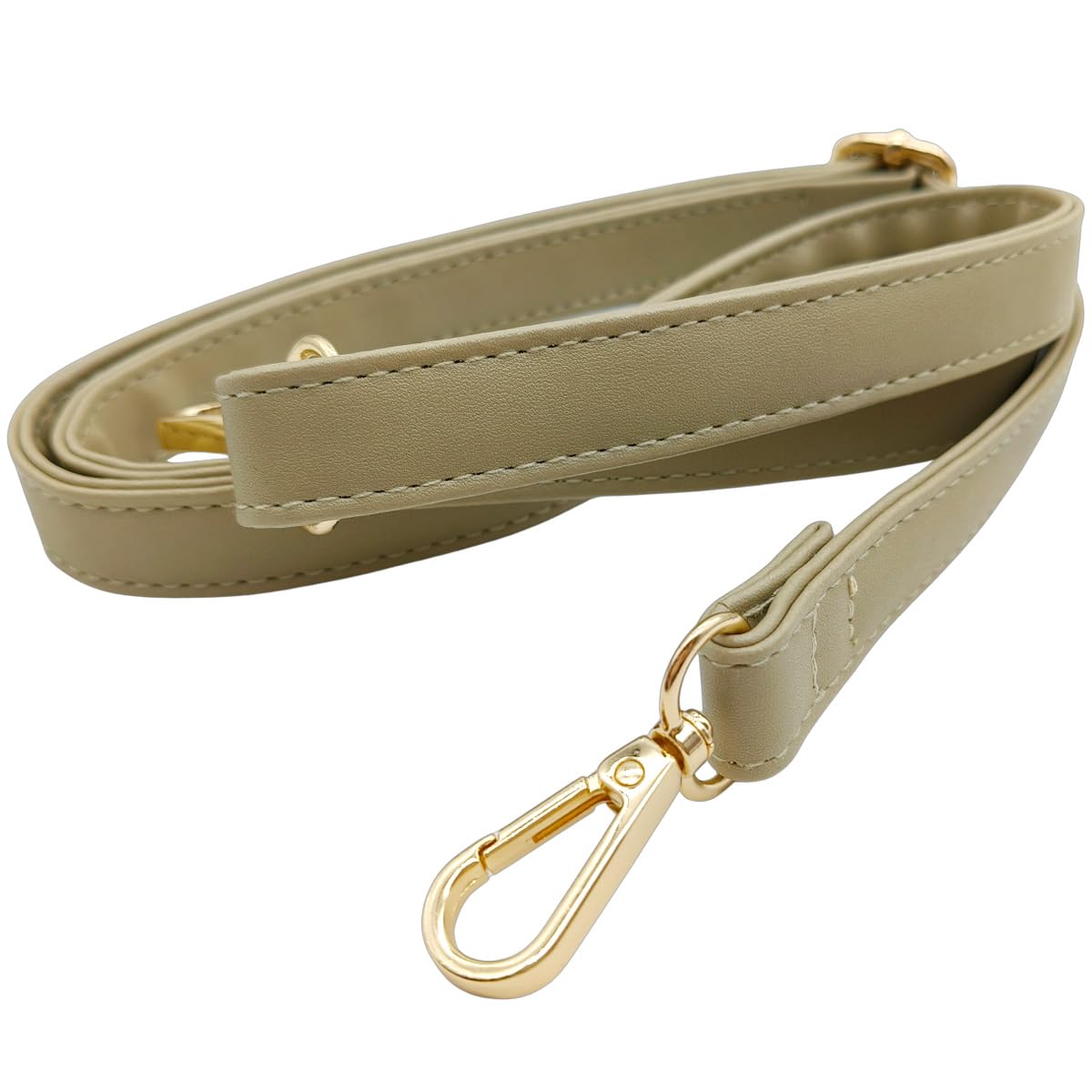 Keriocusi PU Lederriemen für Klein Tasche Beige, Verstellbar